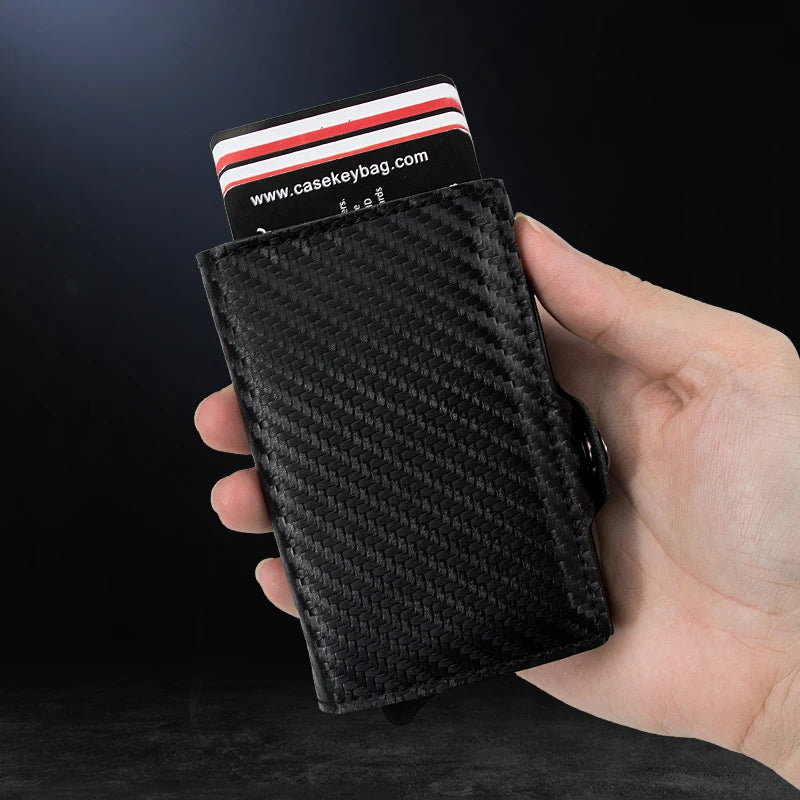 Men's Ultimate Smart Wallet RFID protection Card Eject