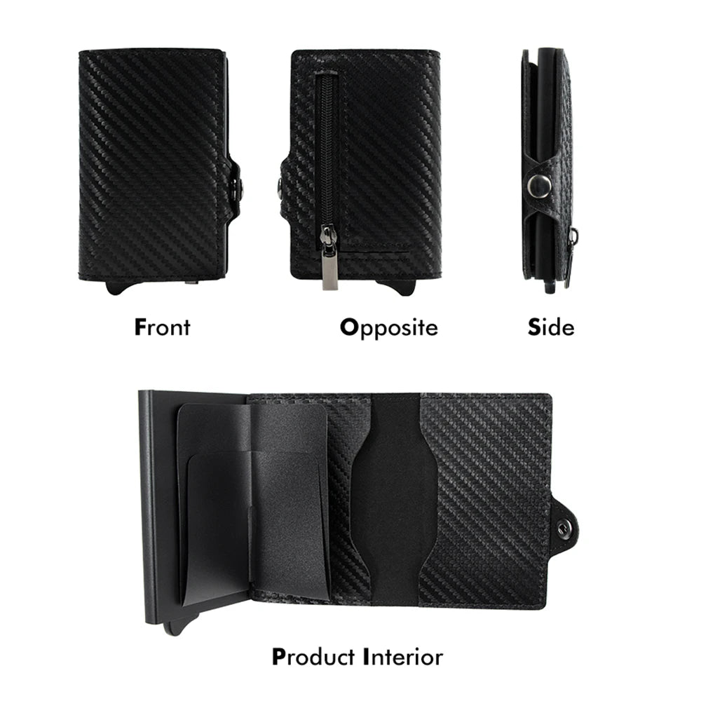 Men's Ultimate Smart Wallet RFID protection Card Eject